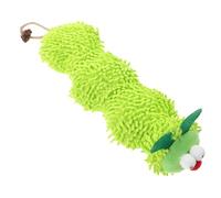Gatuida Chat en Peluche Forme Chenille Herbe à Chat Résistant à l'usure pour Jeu Indépendant et Morsure Qui Griffent