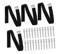 Gatuida Chaussures Aérateur Pelouse avec Sangle Réglable Kit Clous Et Sangles pour Jardin Patins pour Aération Gazon Professionnels Et DIY Outil pour Sol Aéré Et Entretien Facilement Adapt