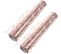 Gatuida Chemin de Table Décoratif en Organza Pailleté 29 Cm X 5 M Argenté et Rose Doré, 2 Pièces, Décoration de Table pour Mariage, Fête Prénatale et Anniversaire, Filet D'emballage