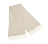 Gatuida Chemin de Table Lin Tissé Main avec Franges Nappe Coton et Lin Élégante pour Décoration Maison Fêtes et Repas Style Scandinave