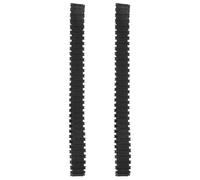 Gatuida Chenilles de Chars en Caoutchouc 2 Pièces 66 CM de Périmètre 2,5 CM de Largeur pour Robot DIY, Remplacement de Chenilles de Char, Accessoires pour Véhicules Télécommandés et