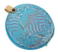 Gatuida Chic Pochette de Rangement Tissu pour Galette de Thé Organisateur Pratique pour Thé PU Er Petite Pochette de Protection pour Emballage et Conservation