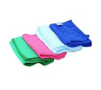 Gatuida Chiffon Absorbant Carré 4Pcs Tissu en Fibre Doux et Absorbant pour Nettoyage et Peinture Fournitures de Peinture pour École Maison