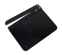 Gatuida Clap de Cinéma en Acrylique Noir Vis Réglables pour Télévision et Film, Ardoise Solide en Bois Gravée pour Tournage Professionnel