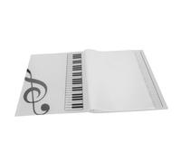 Gatuida Classeur Musique Pages avec Pochettes Transparentes Semi-transparentes Dossier Partitions Élégant et Capacité Spacieuse pour Organiser Partitions Piano Chorale et Concert