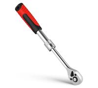 Gatuida liquet Extensible 1/4 Pouce 72 Dents pour Réparation | Acier, Longueur Réglable 7,67 à 10 Pouces, Poignée Antidérapante Ergonomique, Usage Machine et Chantier