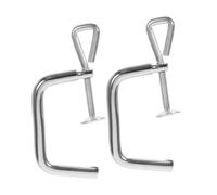 Gatuida Clip de Fixation Lot de 2 Pièces pour Machine à Pâtes Manuelle en Alliage de Fer, Solution Pratique Garantissant Sécurité et Fiabilité, Compatible Clips de 4 à 9 Cm