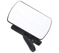 Gatuida Clip Miroir Selfie Réglable pour Appareil Photo de Téléphone Noir Kit Reflet Miroir Smartphone Portable Pince de Réflexion Verre PVC pour Photos et Vidéos Usage Voyage et