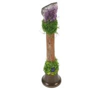 Gatuida Cloche à main en cristal : sonnette d'appel en laiton super puissante - carillon à main pour personnes âgées, chevet, enseignant, salle de classe, dîner et décoration intérieure