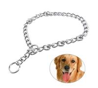 Gatuida Collier Acier Inoxydable pour Chien Chaîne De Dressage Robuste Maillons pour Obéissance Facile