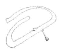 Gatuida Collier Pendentif Micro pour Femmes de Cou et Mode pour Chanteuses et Passionnées de Musique