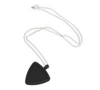 Gatuida Collier Rangement Médiators Cœur Pendentif Porte-médiators pour Guitares Accessoire Pratique pour Amateurs de Musique et Guitaristes
