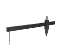 Gatuida Compas de Découpe Circulaire Inoxydable pour Poterie Outil et Léger pour Argile Sculpture et Artisanat Créatif