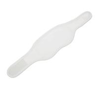 Gatuida Compresse Réutilisable D’Huile de Nuque Bandage Doux en Tissu Souple Blanc Compresse D’Huile Essentielle Apaisante pour Sommeil et Soin Aromathérapie Outil de Relaxation