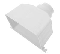 Gatuida Connecteur PVC pour Gouttière Extérieure Raccord de Descente Eau Pluviale et Résistant Installation Facile sans Coupe Adapté Au Drainage des Eaux de Pluie