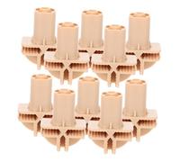 Gatuida Connecteurs D'unité De Stockage De Bricolage 10pcs Boucles De Boucles Roues De Remplacement pour Les Organisateurs De Placards en Plastique Et Les Petits Chariots À Outils