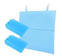 Gatuida Cooling Ice Pack Cover for Small Pets with Reusable Ice Box Condensation Prevention Summer Cage Accessory for Rabbits Guinea Pigs Chinchillas and Ferrets