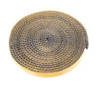 Gatuida Cordage Étanchéité Plat Auto Adhésif pour Porte de Poêle de Isolante Joint de Remplacement pour Foyer et Insert Installation Facile et Durable