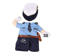 Gatuida Costume de Chat Doux Tenue de Cosplay Policier pour Animaux de Compagnie pour Photos