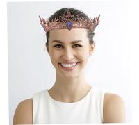 Gatuida Couronne de Mariage pour Femme Bandeau Couronne Baroque Rétro Coiffe Gothique Accessoire de Coiffure de Mariée