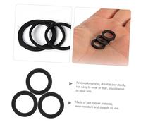 Gatuida Courroie de Poulie de Renvoi pour Enregistreur Kit de 3 Pièces Compatible Lecteur CD Portable Accessoire Électronique 18 MM Noir