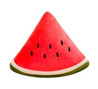 Gatuida Coussin Décoratif en Peluche de Pastèque, Oreiller Souple Triangulaire Coloré, Coussin Mignon pour Canapé et Chambre, Peluche Confortable pour Détente et Décoration Intérieure