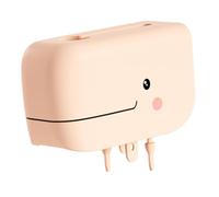 Gatuida Couvercle De Bec Verseur Silicone De Baleine Pour Bébé, Protection Sécurité Bain, Couleur Abricot, Accessoire Anti-chocs Pour Robinet De Salle De Bain