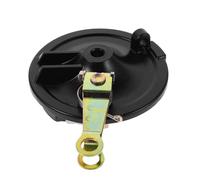 Gatuida Couvercle de Moyeu de Frein à Tambour à Large Ouverture pour Roue Capuchon de Tambour Plastique avec Patin de Frein Intégré de Rechange pour Scooter Électrique Résistant