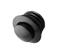 Gatuida Couvercle de Réservoir de Carburant Moto Noir en Métal Pop-up Joint Torique, Style Créatif pour Protection et Modification Esthétique du Réservoir