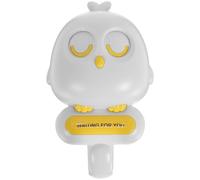 Gatuida Crochet Mural Décoratif Adhésif Blanc de Petit Oiseau Clignotant, Crochet Multifonction pour Suspendre Vêtements, Clés et Serviettes, sans Perçage, pour Maison et Salle de Bain