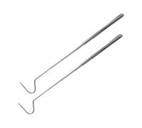 Gatuida Crochet Rétractable pour Attraper Un Serpent Et Reptiles en Acier Inoxydable 71 Cm, Outil De Capture Sûr Et Portable, pour Manipulation De Reptiles Et Serpents