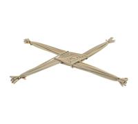 Gatuida Croix Murale Traditionnelle en Jonc Tissé la Main, Décoration Irlandaise Artisanale pour Bénédiction et Mariage, Ornement Catholique Irlandais, Accessoire Mural D’intérieur