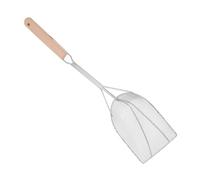 Gatuida Cuillère à Filtrer Huile Acier Inoxydable avec Manche Écumoire Métallique Robuste pour Frites Fruits de Mer Résistante Chaleur Facile à Nettoyer et Suspendre