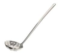 Gatuida Cuillère Égouttoir Acier Inoxydable avec Fentes Ustensile Cuisine Filtrant pour Soupe Accessoire Pratique et Résistant pour Maison Hôtel et Restaurant