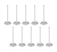 Gatuida Cuillères en Acier Inoxydable pour Boulettes de Viande, Moules à Crêpes aux Radis, Lot de 10 Pièces, Ustensiles Cuisine Ménagers Résistants à la Corrosion, Accessoires Pratiques