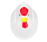 Gatuida Cuiseur Œufs Micro Ondes Forme Poule Blanc Moule Vapeur Rapide pour Œufs Gadget Cuisine Pratique et Facile à Nettoyer Cadeau et Famille