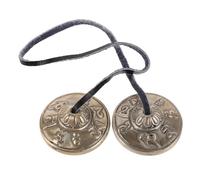 Gatuida Cymbales de méditation tibétaines, cloches de guérison népalaises pour la sonothérapie, tingsha, instrument de percussion pour le yoga, les pratiques spirituelles et les séances de