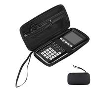 Gatuida De Rangement Rigide pour Calculatrice Graphique Étui De Transport avec Poche en Maille Et Sangle À Main Protection Anti-Poussière Et Résistante À L’Eau pour Ce -89 Hp50G