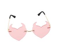 Gatuida de Soleil sans Monture pour Femme avec Design Cœur Accessoires de Fête et Décorations pour Saint Valentin Parfaites pour Événements Plein Air Dansantes