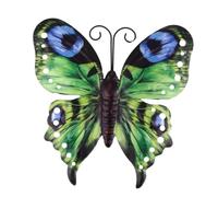 Gatuida Décoration Murale en Fer Pendentif Insecte pour Balcon et Salon, Art Mural Délicate et Unique, à Suspendre Directe sans Installation, Décor Extérieur et Intérieur