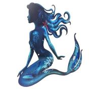 Gatuida Décoration Murale Sirène pour Jardin et Intérieur Art Mural Charmant avec Installation Facile pour Patio et Extérieur