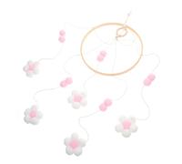 Gatuida Décoration Suspendue pour Lit Garçon Fille Musical avec Cloche Ornement Doux Rose pour Chambre Garçon Fille
