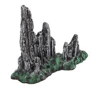 Gatuida Décorations pour Aquarium en Pierre Synthétique Rochers de Montagne Naturels Grottes Cachettes pour Crevettes et Poissons Grosse Taille Adaptée à Tout Aquarium Ornements