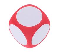 Gatuida Dés Mousse Géant Écriture Effaçable pour Jeu Éducatif et DIY Cube Vide pour Salle de Classe Grand Dé Mousse Vierge pour Garçon Fille