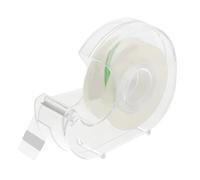 Gatuida Dévidoir de Ruban Adhésif Rechargeable en Plastique Coupe Facile, Support Portable pour Ruban Adhésif 18mm X 20y, pour Bureau et Étudiants Couleur Aléatoire