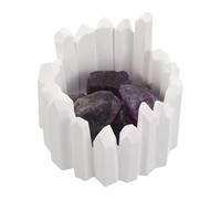 Gatuida Diffuseur Passif D'huiles Essentielles en Pierre Naturelle D'améthyste, Petit Cristal Décoratif Violet pour Aromathérapie et Ambiance Intérieure, Ornement Unique pour Maison