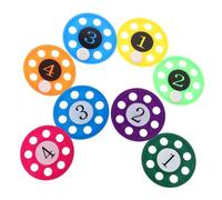 Gatuida Disques De Plongée Numérotés pour Garçon Fille Jouets De Piscine Qui Coulent Entraînement sous-Marin Et Pratique De Natation