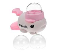 Gatuida Distributeur de Nourriture pour Chiens Interactif Forme de Baleine Jouet Distributeur de Friandises à Bouton pour Éduquer et Repas Programmés