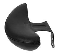 Gatuida Dossier de Selle Passager pour Vélo Électrique Coussin Arrière en PU Noir Support Robuste Dossier Ergonomique pour Confort Longue Distance en Ville et Campagne