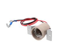 Gatuida Douille avec Fil pour Machine à Pop-corn - Support de Lampe de Rechange Résistant à Haute Température - Compatible Machines Commerciales et Domestiques - Accessoire Électrique